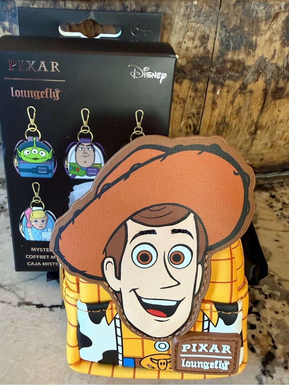 Loungefly Toy Story 30th Anniversary Mini Backpack Keychain - Confirmed Woody
